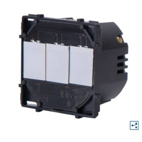 Tuya wifis okos moduláris kapcsoló 3 csatornás