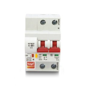 Tuya Wifi Okos Relé 2 Pólusú C16A Távvezérelt energiahasználat - SMARTZILLA Okosotthon bolt