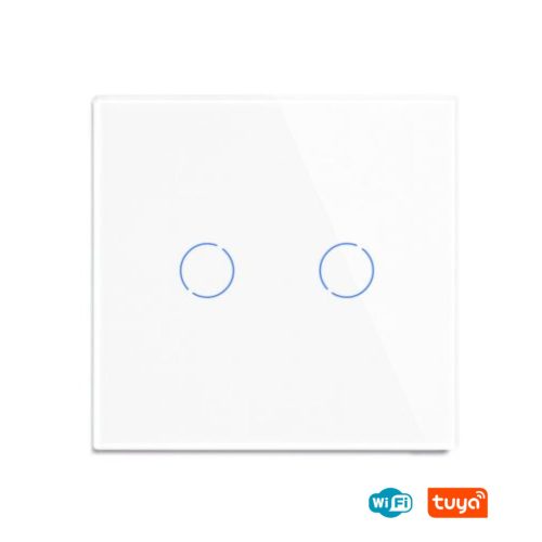 SMARTZILLA Tuya Beépíthető 2 csatornás WIFI Okos kapcsoló – Kényelmes vezérlés