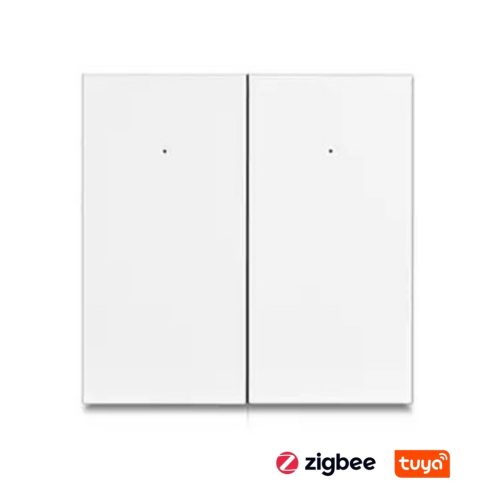 SMARTZILLA Tuya Beépíthető 2 csatornás Zigbee Okos kapcsoló – Kényelmes vezérlés