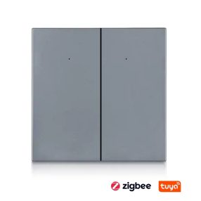 SMARTZILLA Tuya Beépíthető 2 csatornás Zigbee Okos kapcsoló – Kényelmes vezérlés