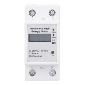 Tuya Wifi Elektromos Mérőóra – Okos Mérés és Energiafigyelés